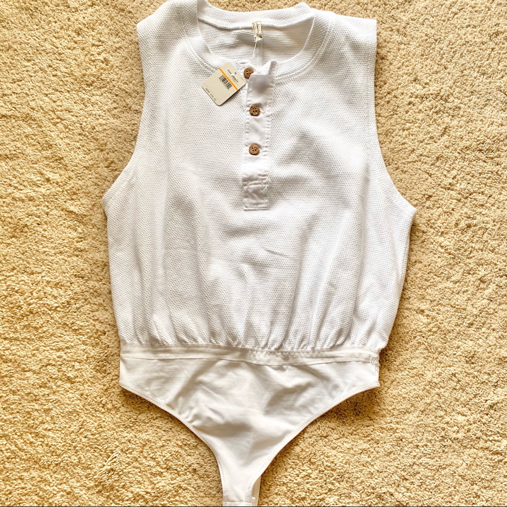 Brand New Free People Bodysuit